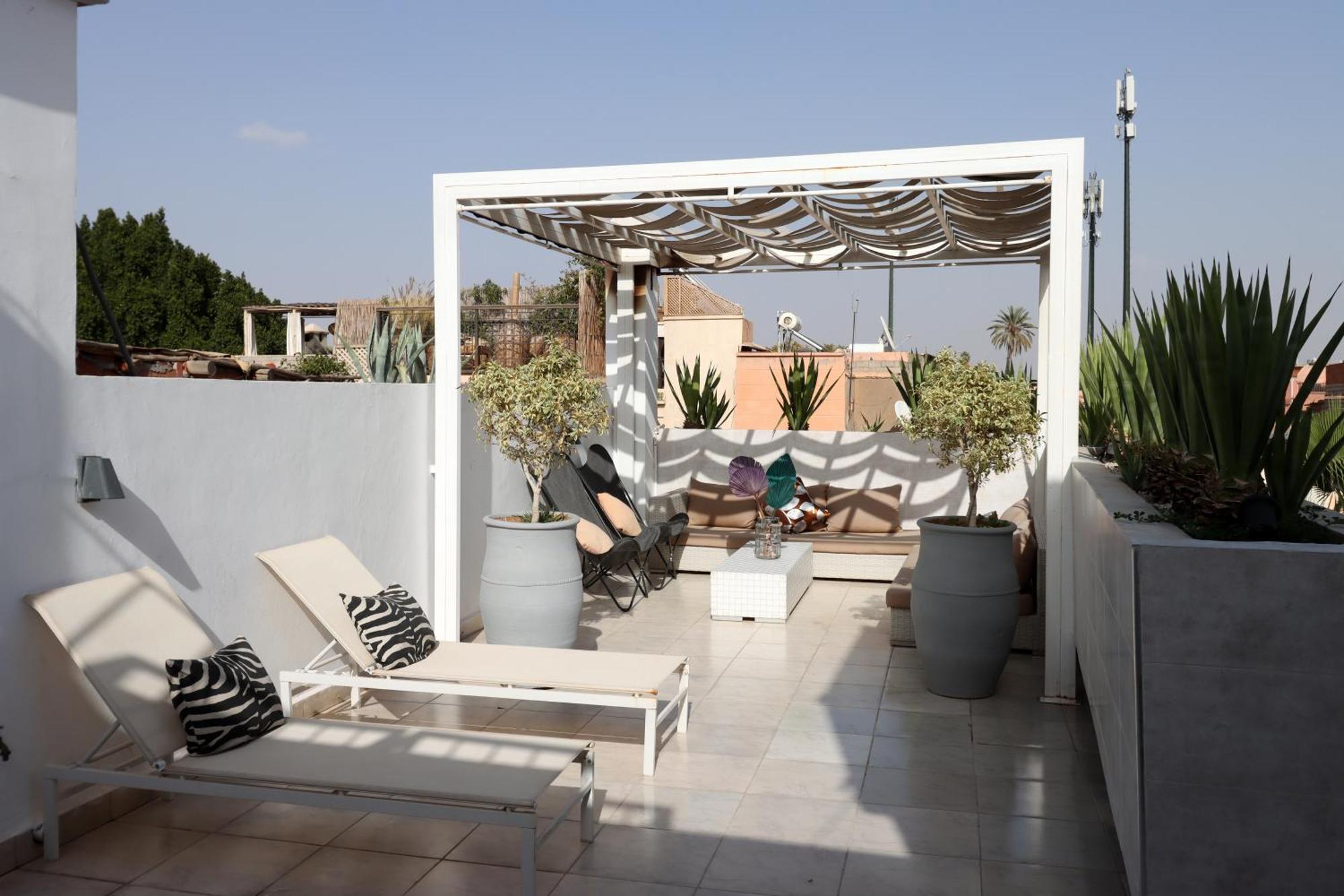 Riad-283 - 5 Avec Piscine - Marrakech Frühstückspension Marrakesch